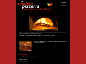 Modèle de site internet pour pizzeria